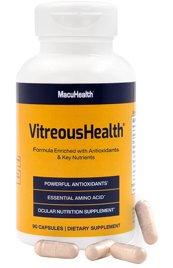 Macuhealth VitreousHealth Evidence-Based Eye Supplement - 90 Capsules